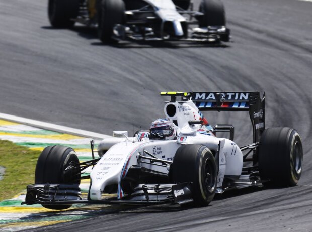 Titel-Bild zur News: Valtteri Bottas, Jenson Button