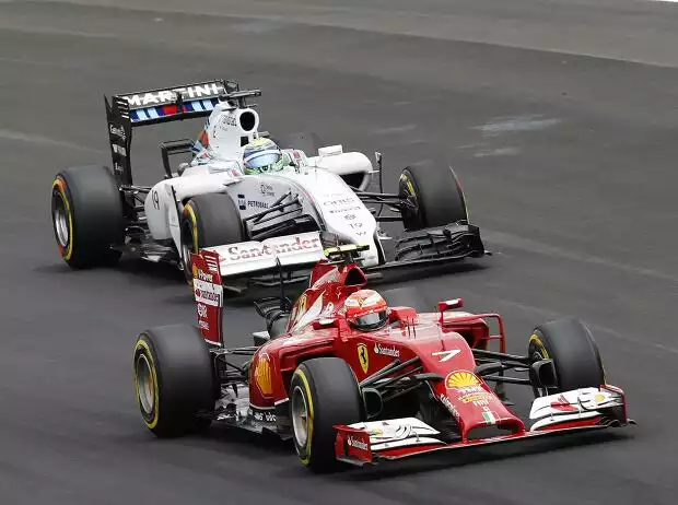 Titel-Bild zur News: Kimi Räikkönen, Felipe Massa