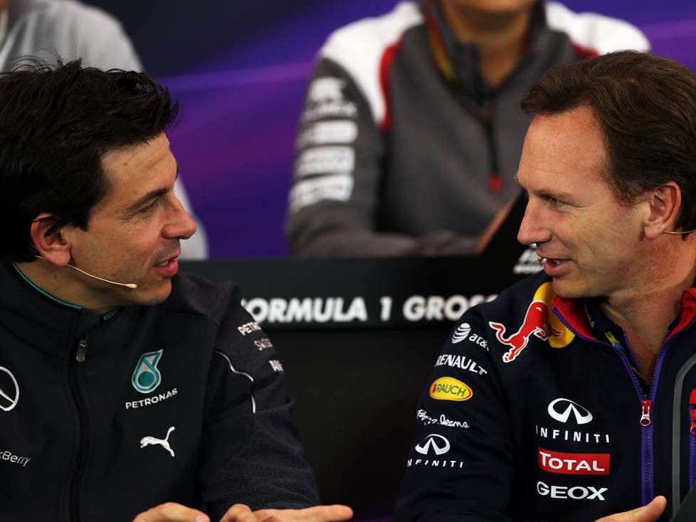 Toto Wolff, Christian Horner