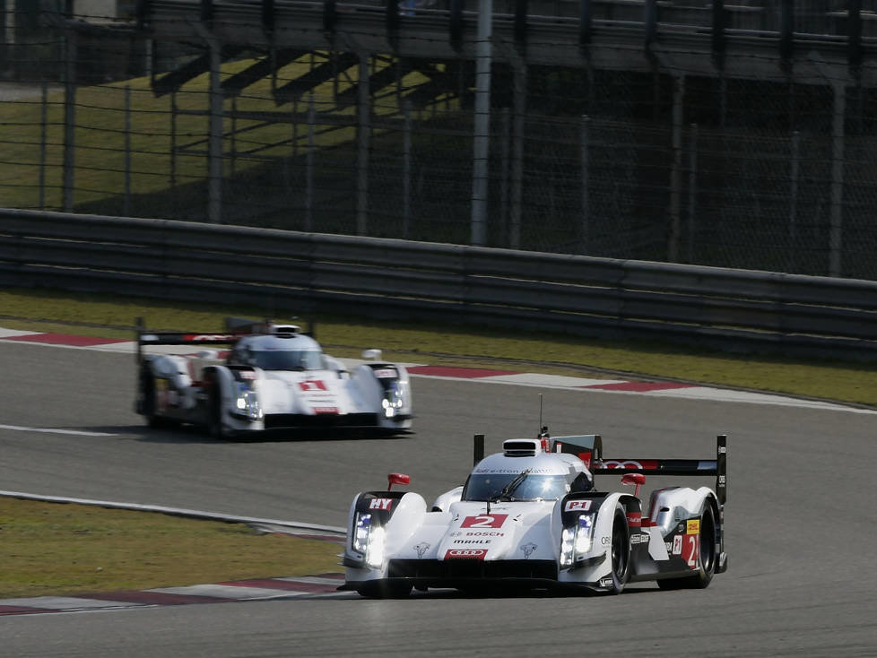 Lucas di Grassi, Andre Lotterer, Benoit Treluyer, Marcel Fässler, Tom Kristensen, Loic Duval