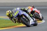 Valentino Rossi vor Daniel Pedrosa 