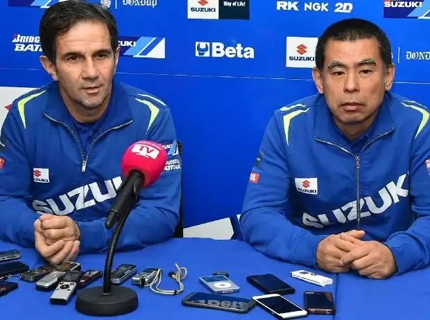 Davide Brivio und Satoru Terada Titel-Bild zur News: Davide Brivio und Satoru Terada