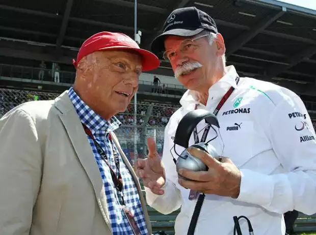 Titel-Bild zur News: Niki Lauda, Dieter Zetsche