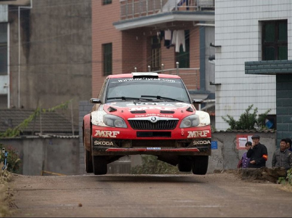 Jan Kopecky, SS5, APRC Rallye China