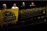 Die Owner: Joe Gibbs, Tony Stewart, Walt Czarnecki und Richard Childress 