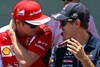 Bild zum Inhalt: Vettel und Räikkönen: Badminton-Wette um einen Ferrari