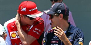 Vettel und Räikkönen: Badminton-Wette um einen Ferrari
