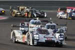 Timo Bernhard, Mark Webber und Brendon Hartley (Porsche) 