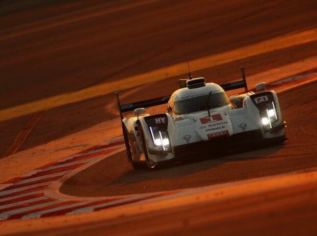 Lucas di Grassi, Tom Kristensen, Loic Duval Lucas di Grassi, Tom Kristensen, Loic Duval