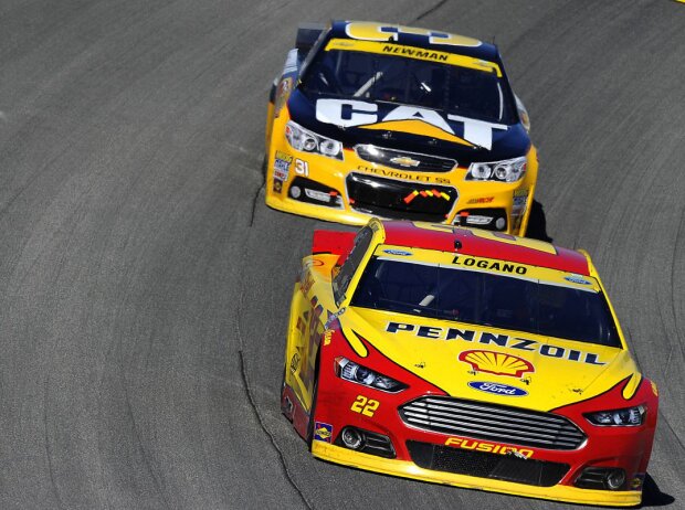 Joey Logano, Ryan Newman Joey Logano, Ryan Newman