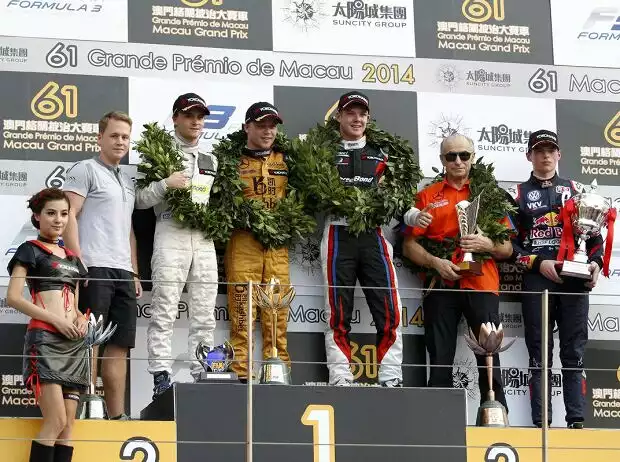Lucas Auer, Felix Rosenqvist, Nick Cassidy, Peter Mücke, Max Verstappen Titel-Bild zur News: Lucas Auer, Felix Rosenqvist, Nick Cassidy, Peter Mücke, Max Verstappen
