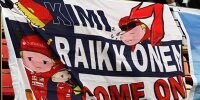 Bild zum Inhalt: Physio: In China drehen sie wegen Räikkönen durch