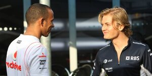 Duell Hamilton versus Rosberg: Vollgas- gegen Arbeitstier