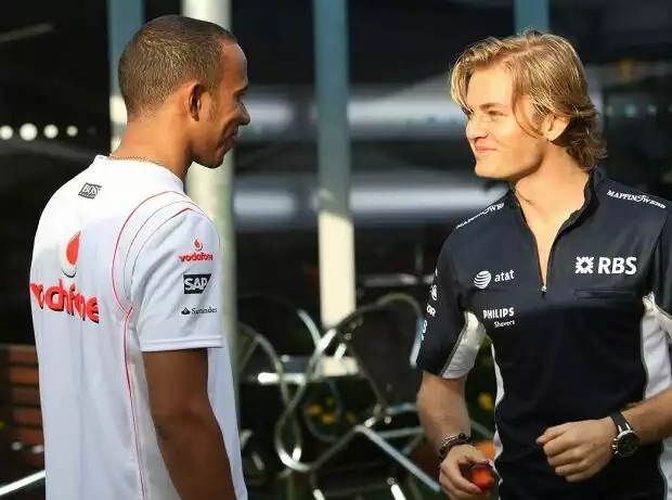 Lewis Hamilton, Nico Rosberg Titel-Bild zur News: Lewis Hamilton, Nico Rosberg