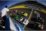 Start zum Ford EcoBoost 400 mit Jeff Gordon (Hendrick) und Kurt Busch (Stewart/Haas) in Reihe eins