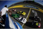 Start zum Ford EcoBoost 400 mit Jeff Gordon (Hendrick) und Kurt Busch (Stewart/Haas) in Reihe eins