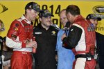 Kevin Harvick, Tony Stewart und Gene Haas im Interview