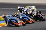 Alex Rins vor Alex Marquez 