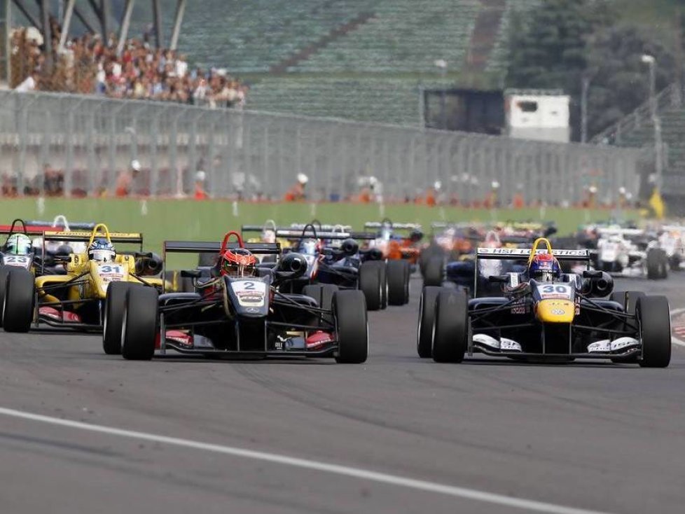 Esteban Ocon, Max Verstappen, Antonio Fuoco