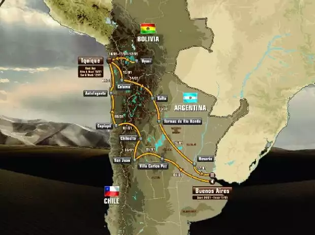 Dakar 2015 Titel-Bild zur News: Dakar 2015