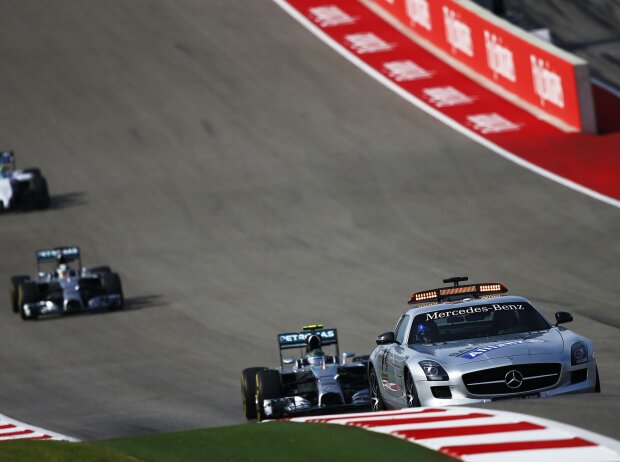 Titel-Bild zur News: Nico Rosberg, Lewis Hamilton, Felipe Massa