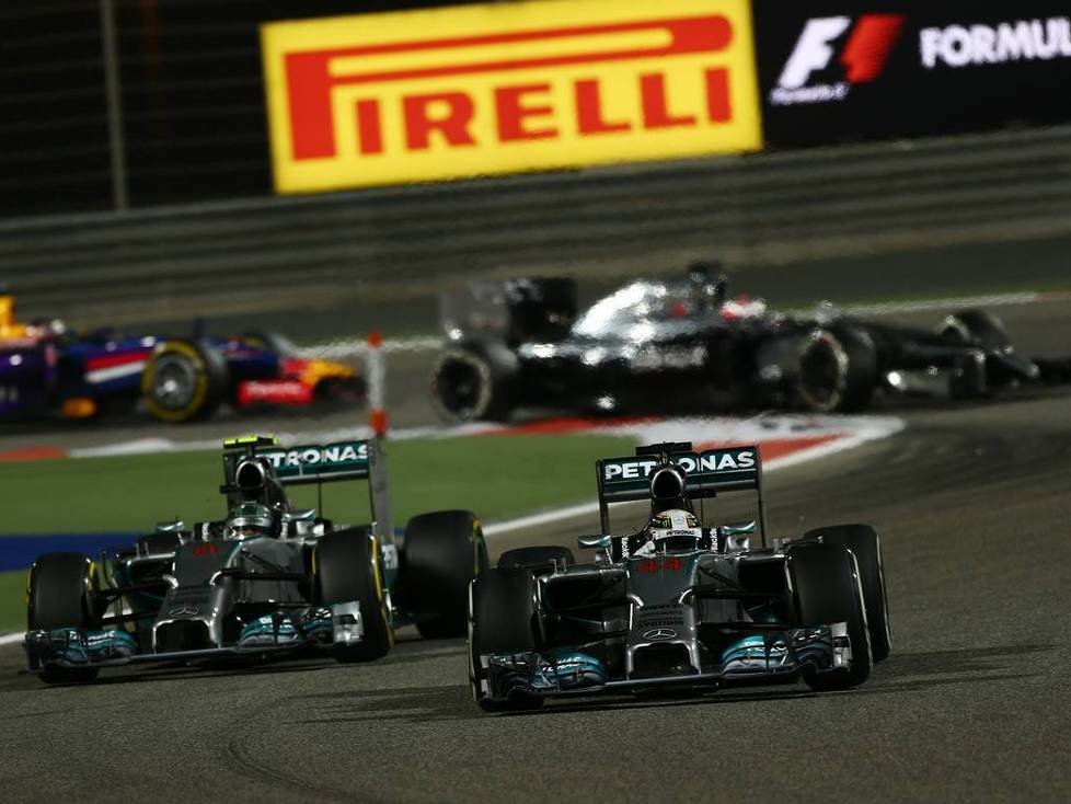 Nico Rosberg, Lewis Hamilton