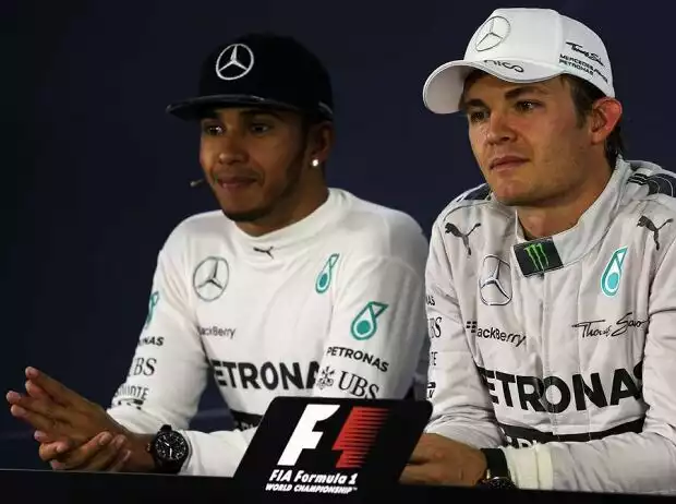 Lewis Hamilton, Nico Rosberg Titel-Bild zur News: Lewis Hamilton, Nico Rosberg