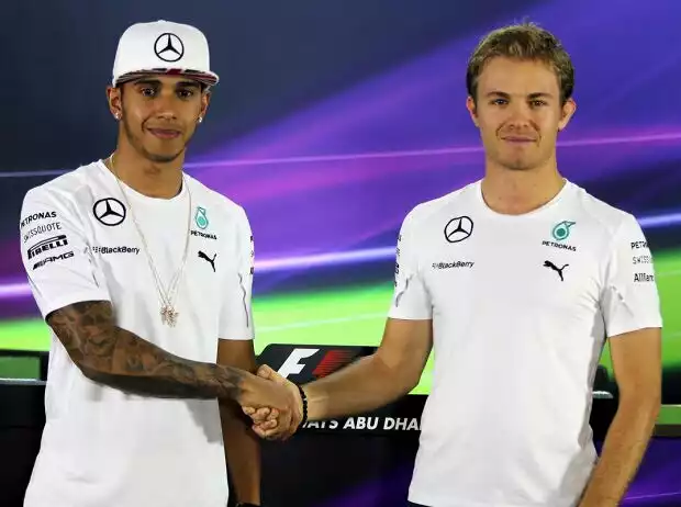 Lewis Hamilton, Nico Rosberg Titel-Bild zur News: Lewis Hamilton, Nico Rosberg