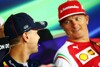 Bild zum Inhalt: Räikkönen & Vettel: Ein bisschen Spaß muss sein!
