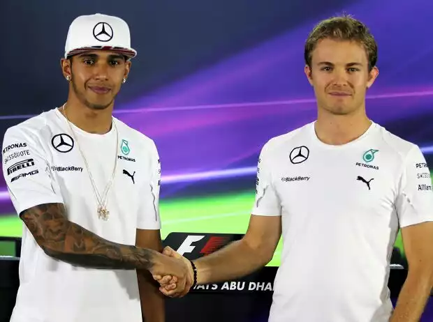 Lewis Hamilton, Nico Rosberg Titel-Bild zur News: Lewis Hamilton, Nico Rosberg