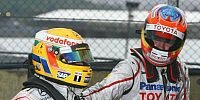 Lewis Hamilton und Timo Glock