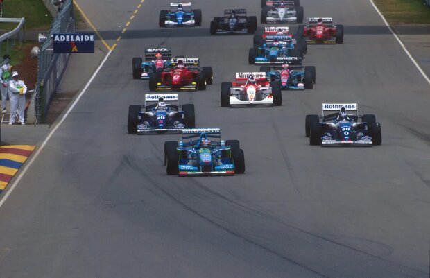 Michael Schumacher Nigel Mansell Mika Häkkinen Gerhard Berger Rubens Barrichello Johnny Cecotto Jun. Ferrari Scuderia Ferrari F1Williams Williams F1 Team F1McLaren McLaren Mercedes F1 ~Michael Schumacher, Nigel Mansell, Mika Häkkinen, Gerhard Berger, Rubens Barrichello und Johnny Cecotto Jun. (Trident) ~ Michael Schumacher Nigel Mansell Mika Häkkinen Gerhard Berger Rubens Barrichello Johnny Cecotto Jun. Ferrari Scuderia Ferrari F1Williams Williams F1 Team F1McLaren McLaren Mercedes F1 ~Michael Schumacher, Nigel Mansell, Mika Häkkinen, Gerhard Berger, Rubens Barrichello und Johnny Cecotto Jun. (Trident) ~