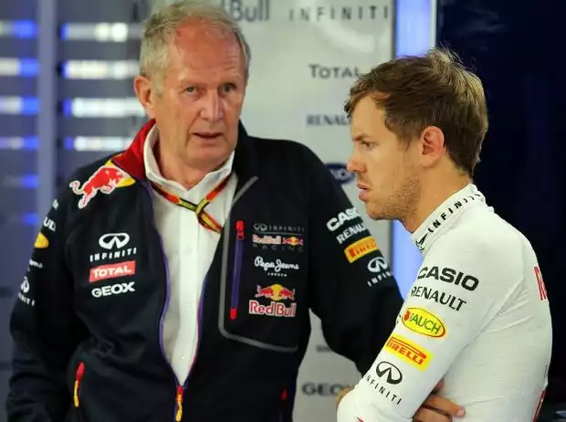 Helmut Marko, Sebastian Vettel Titel-Bild zur News: Helmut Marko, Sebastian Vettel