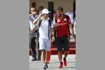 Felipe Massa (Williams) und Fernando Alonso (Ferrari) 