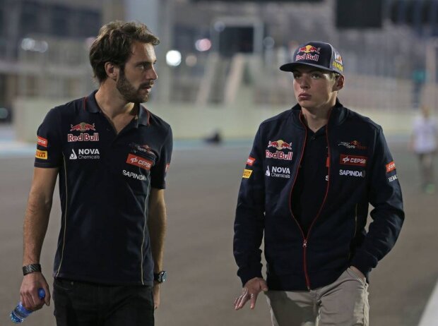 Jean-Eric Vergne, Max Verstappen Jean-Eric Vergne, Max Verstappen