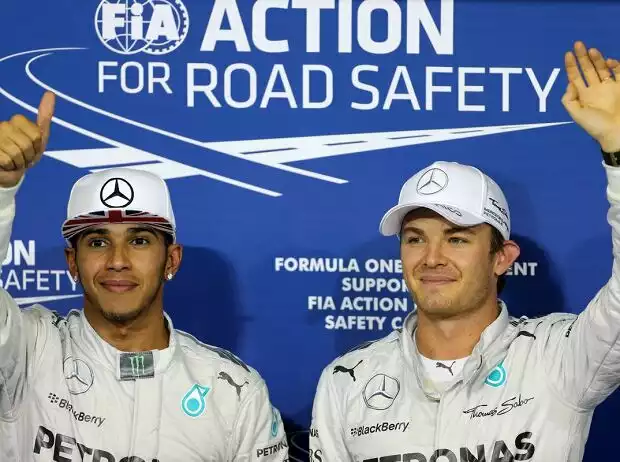 Lewis Hamilton, Nico Rosberg Titel-Bild zur News: Lewis Hamilton, Nico Rosberg