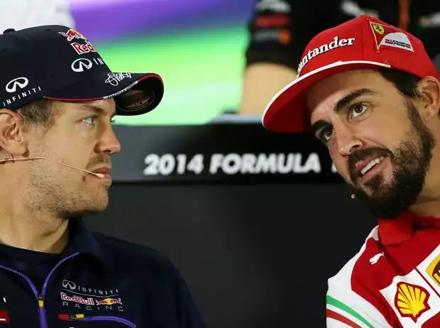 Sebastian Vettel, Fernando Alonso Titel-Bild zur News: Sebastian Vettel, Fernando Alonso