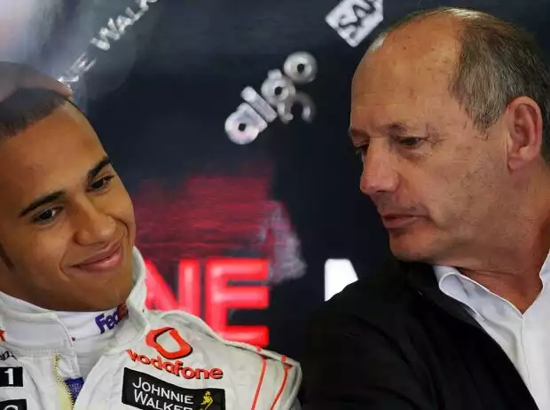 Lewis Hamilton, Ron Dennis Titel-Bild zur News: Lewis Hamilton, Ron Dennis