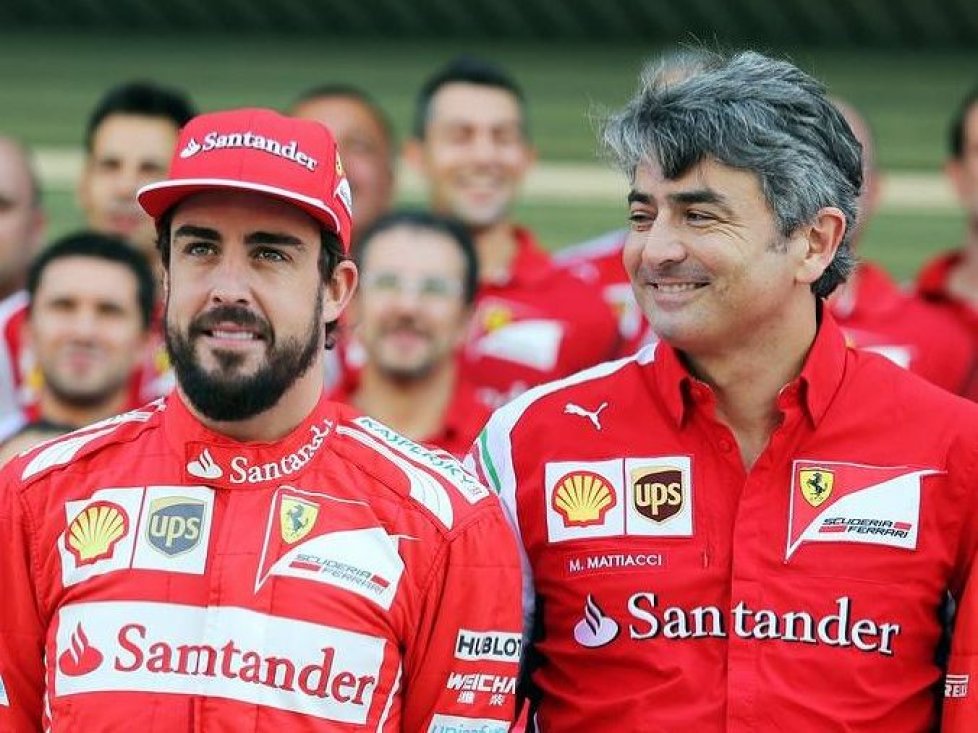 Fernando Alonso, Marco Mattiacci, Kimi Räikkönen