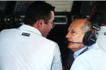 Eric Boullier und Ron Dennis 