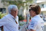 Bernie Ecclestone und Claire Williams 