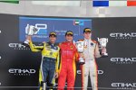Stefano Coletti (Racing Engineering), Felipe Nasr (Carlin) und Arthur Pic (Campos) 