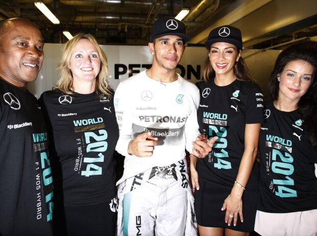 Lewis Hamilton Anthony Carmen Nicole Familie