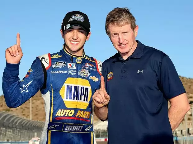 Chase Elliott Bill Elliott Titel-Bild zur News: Chase Elliott Bill Elliott
