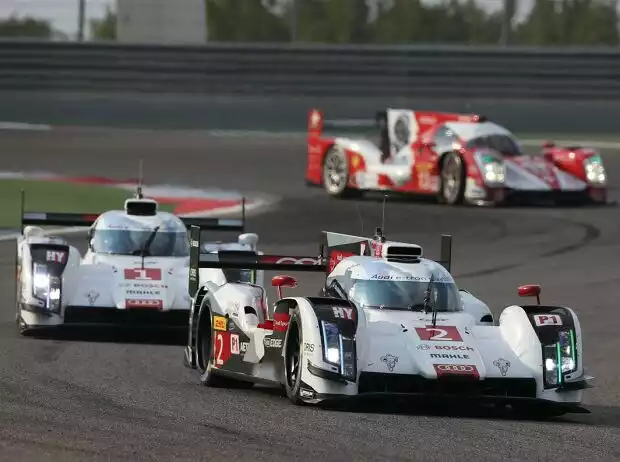 Marcel Fässler, Andre Lotterer, Benoit Treluyer Titel-Bild zur News: Marcel Fässler, Andre Lotterer, Benoit Treluyer