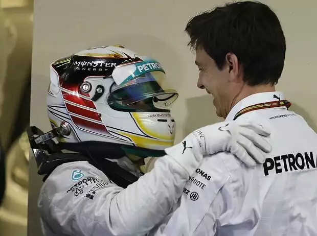 Lewis Hamilton, Toto Wolff Titel-Bild zur News: Lewis Hamilton, Toto Wolff