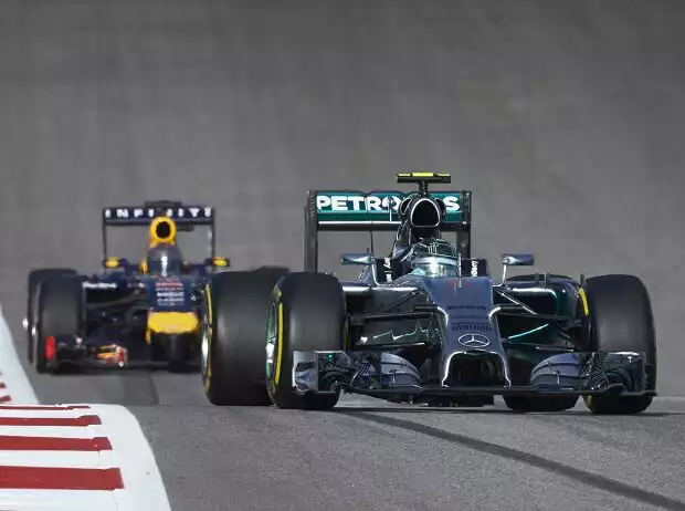 Titel-Bild zur News: Nico Rosberg, Sebastian Vettel