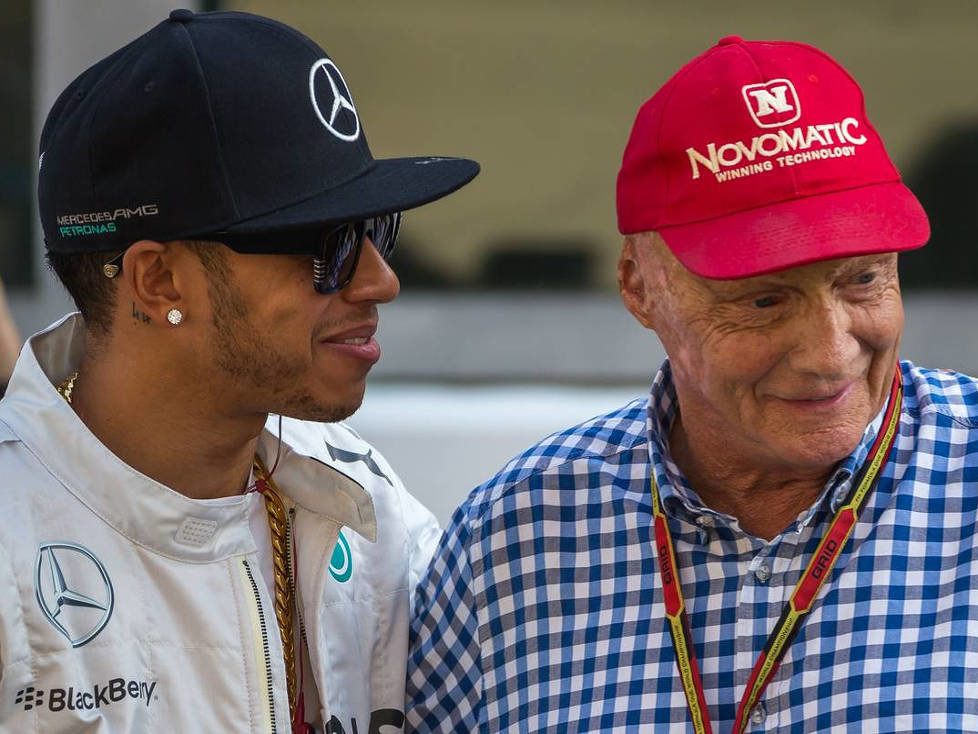 Lewis Hamilton, Niki Lauda