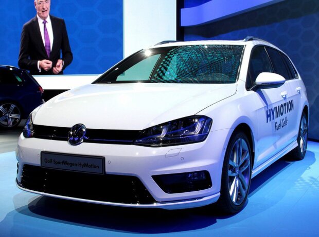 Titel-Bild zur News: Volkswagen Golf Variant Hy-Motion