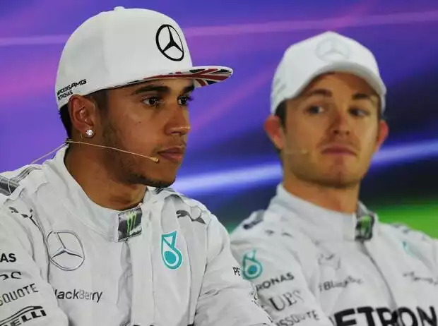 Titel-Bild zur News: Lewis Hamilton, Nico Rosberg